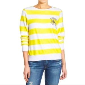 EUC Wildfox Yacht club striped sweatshirt